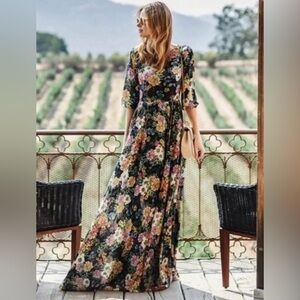 Anthropologie Yumi Kim Woodstock Garden Maxi dress